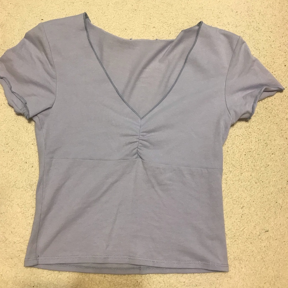 AE blue top